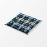 マドラスチェック　シートクッション