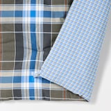 マドラスチェック　シートクッション