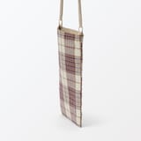 マドラスチェック　サコッシュ