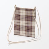 マドラスチェック　サコッシュ