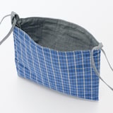 マドラスチェック　サコッシュ