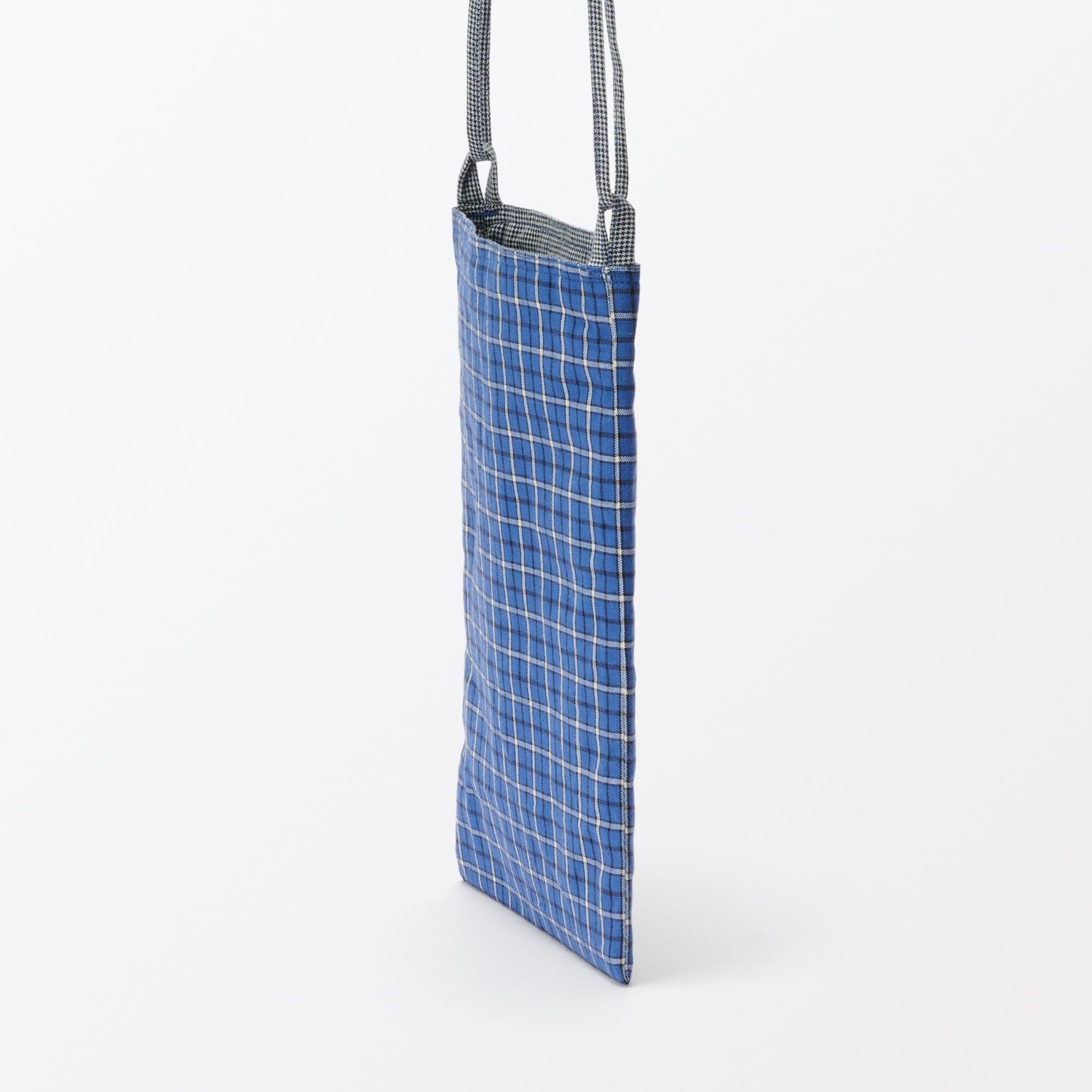 マドラスチェック　サコッシュ