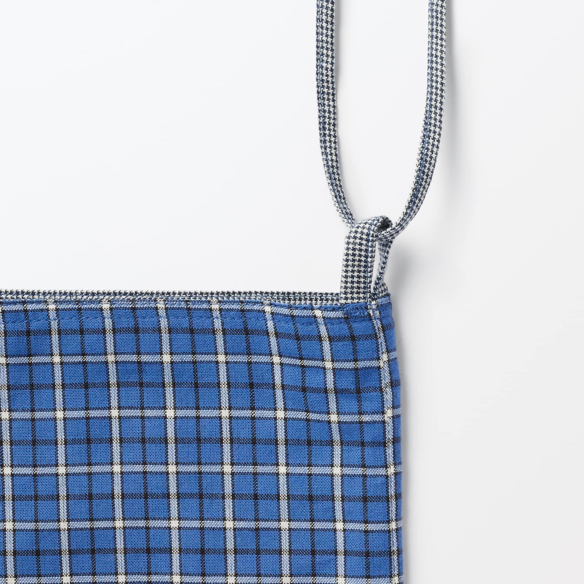 マドラスチェック　サコッシュ