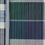 マドラスチェック　キルトバッグ　小