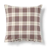 マドラスチェック　クッションカバー