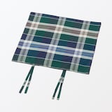 マドラスチェック　クッションカバー