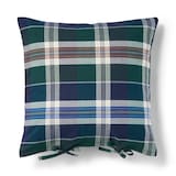 マドラスチェック　クッションカバー