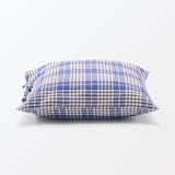 マドラスチェック　クッションカバー