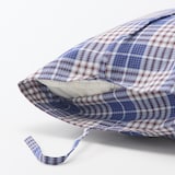 マドラスチェック　クッションカバー