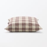 マドラスチェック　クッションカバー