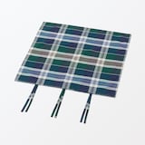 マドラスチェック　クッションカバー