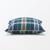 マドラスチェック　クッションカバー