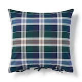 マドラスチェック　クッションカバー