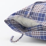 マドラスチェック　クッションカバー