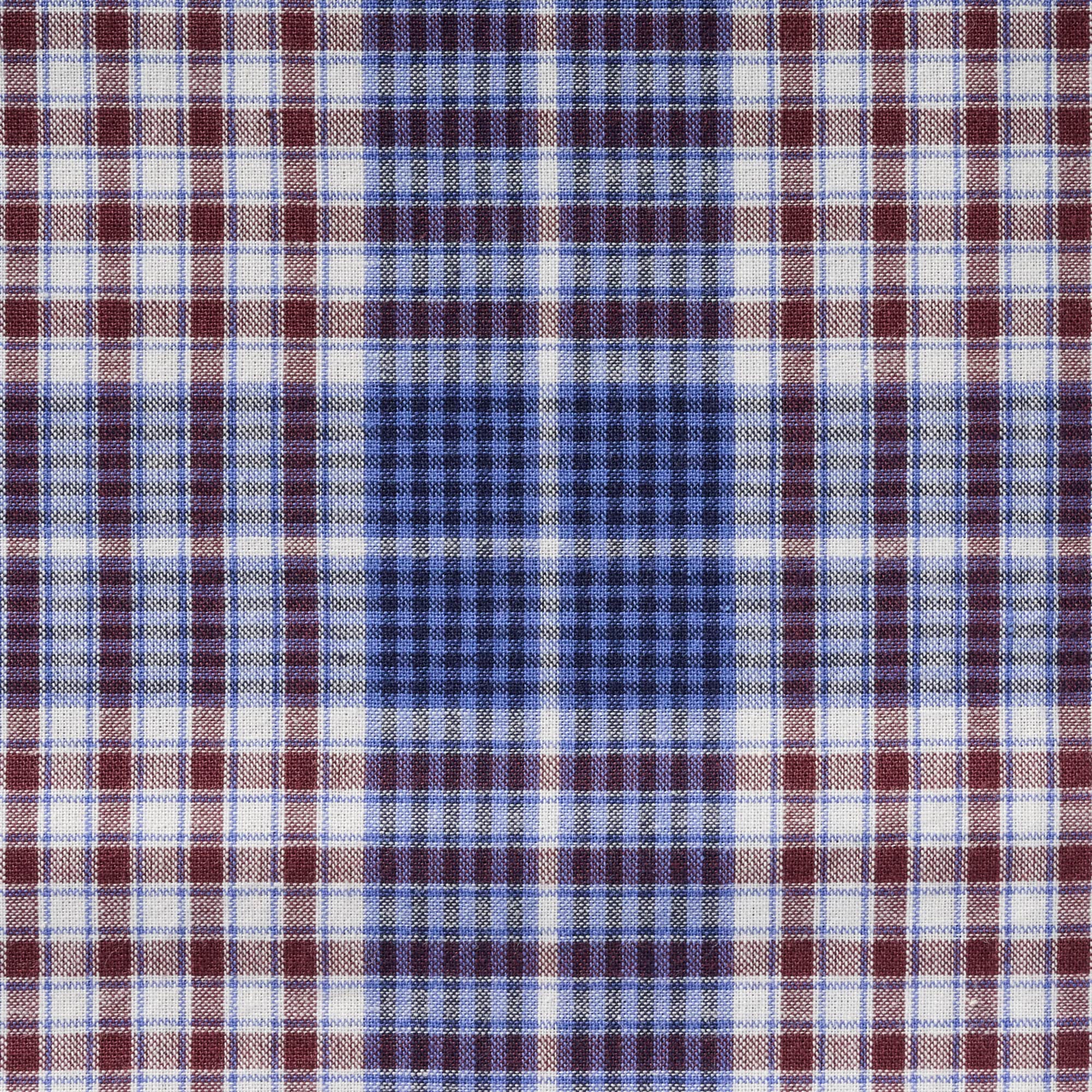 マドラスチェック　クッションカバー