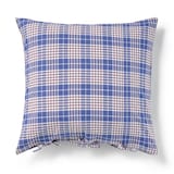 マドラスチェック　クッションカバー