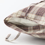 マドラスチェック　まくらカバー