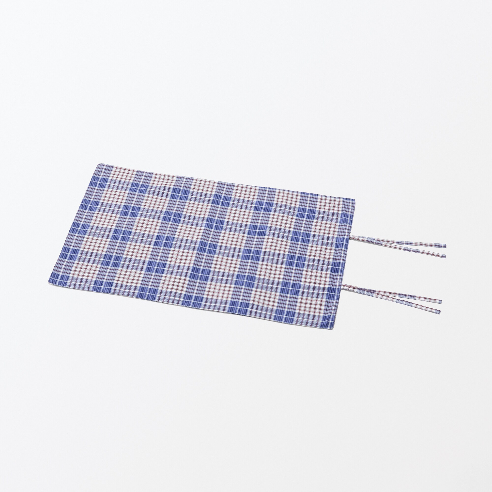 マドラスチェック　まくらカバー