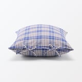 マドラスチェック　まくらカバー