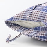 マドラスチェック　まくらカバー