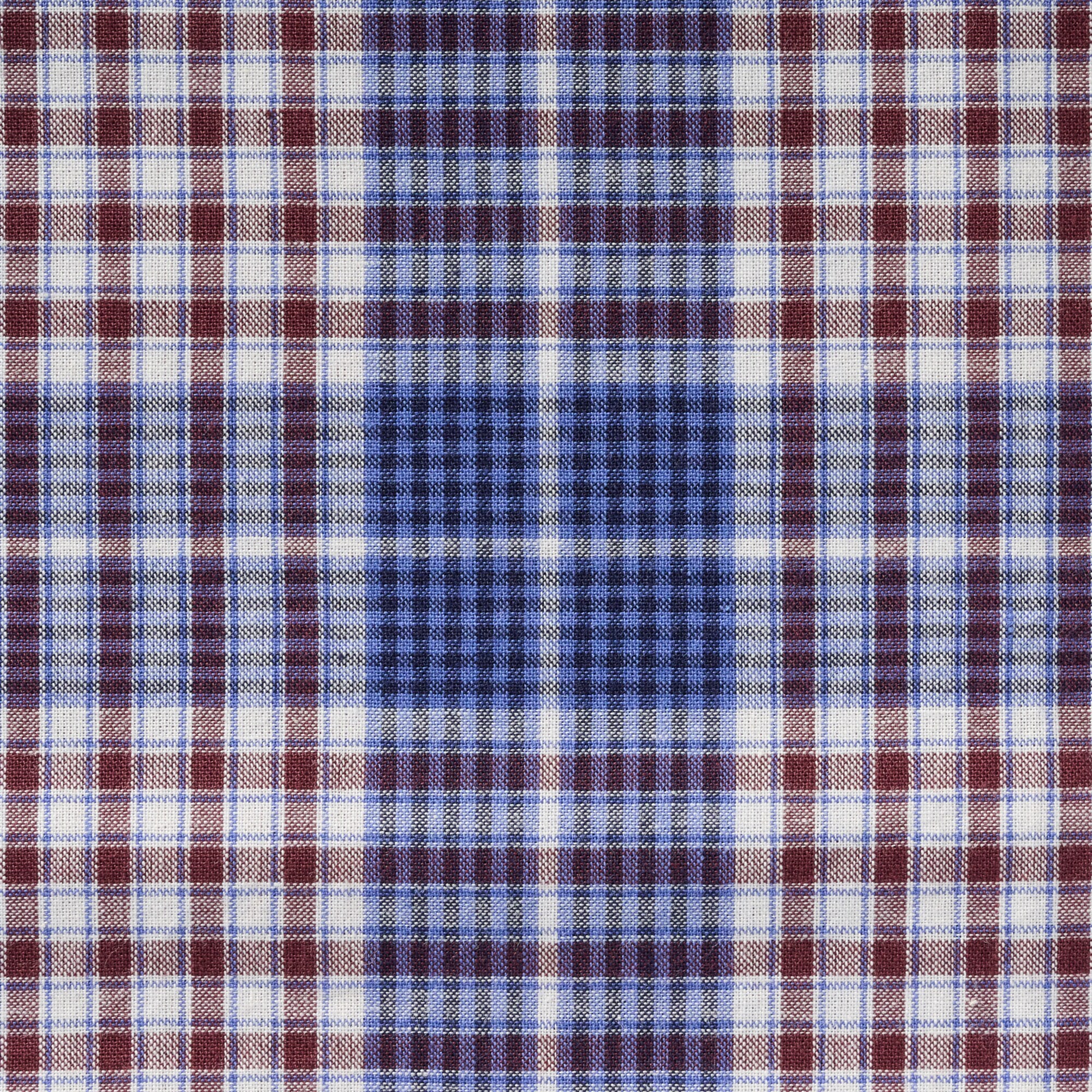 マドラスチェック　まくらカバー