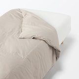 カバーがなくても使える　洗える羽毛薄掛ふとん／Ｓ