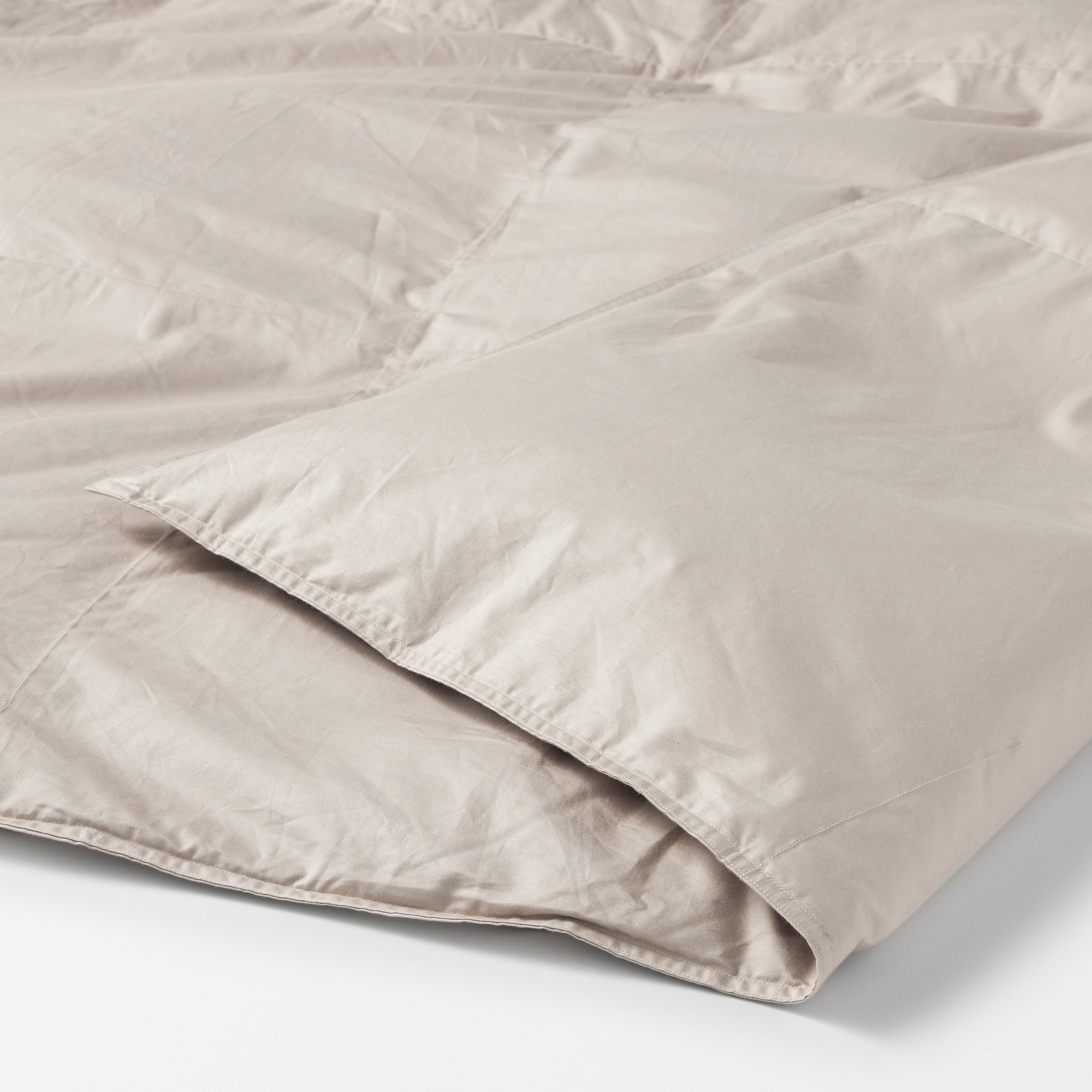 カバーがなくても使える　洗える羽毛薄掛ふとん／Ｄ