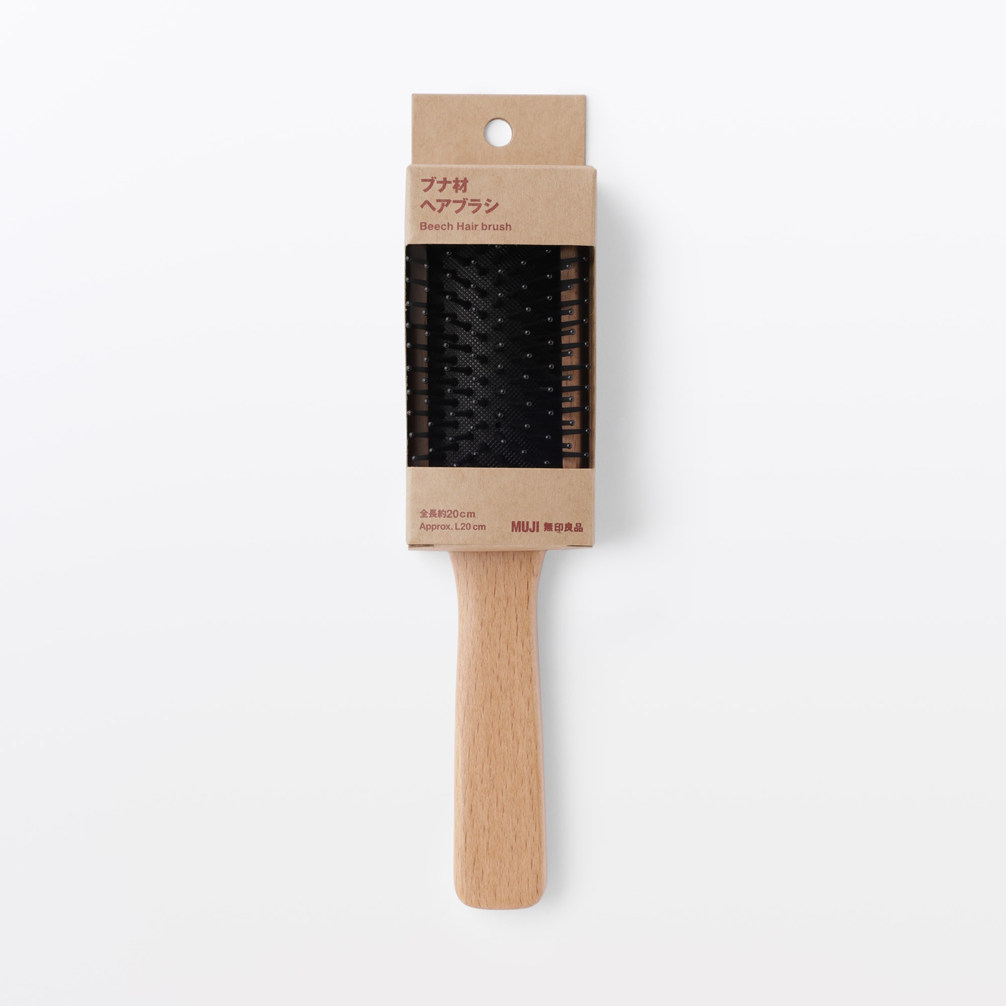 ブナ材ヘアブラシ