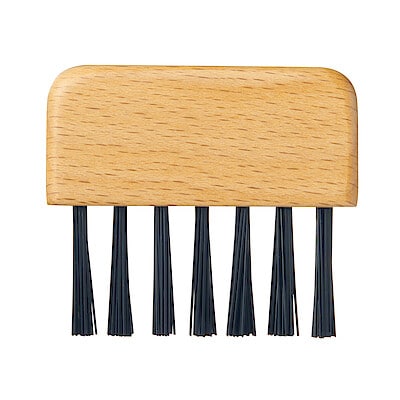 ブナ材お手入れブラシヘアブラシ用 全長約6cm