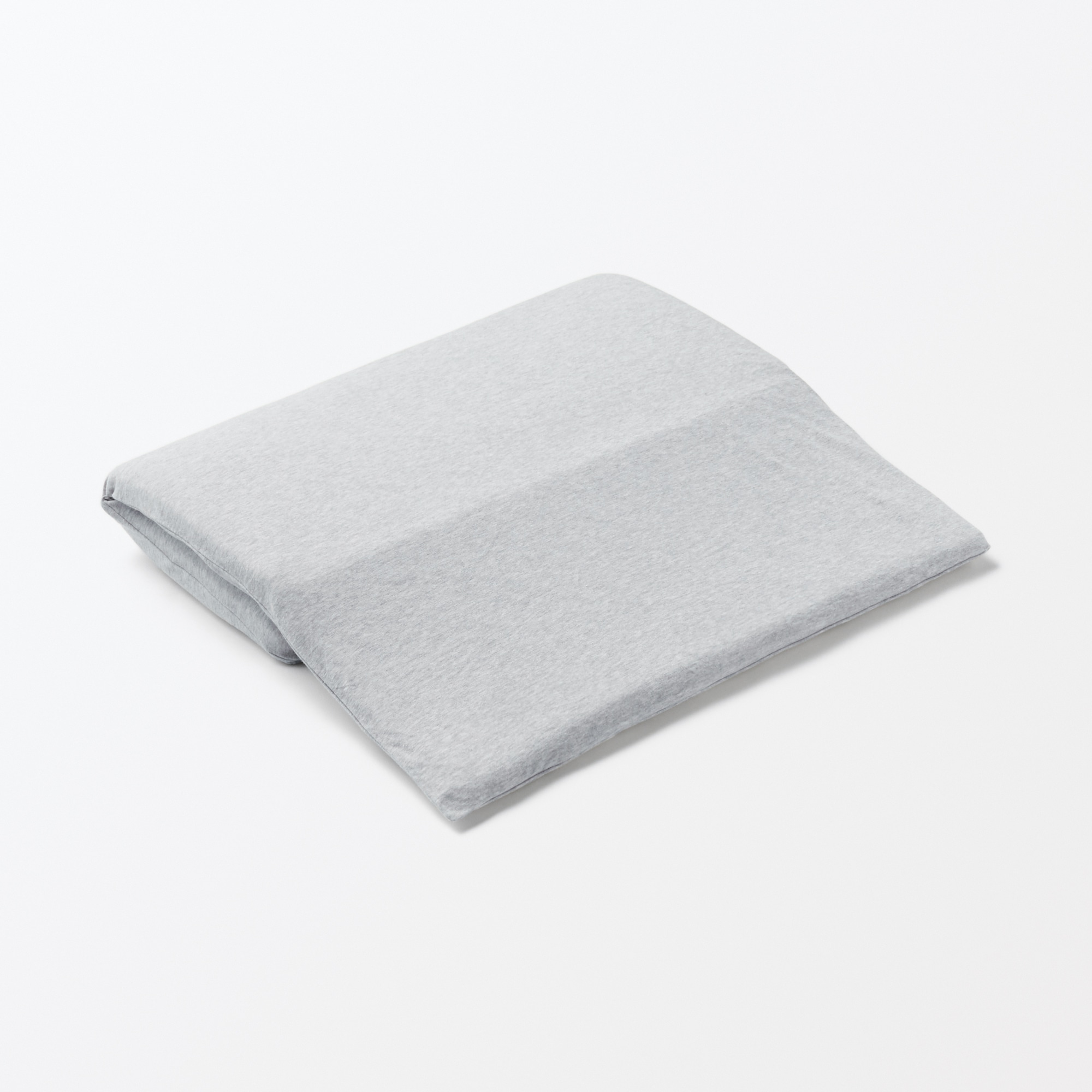 綿天竺　高さが調整できるまくら用カバー