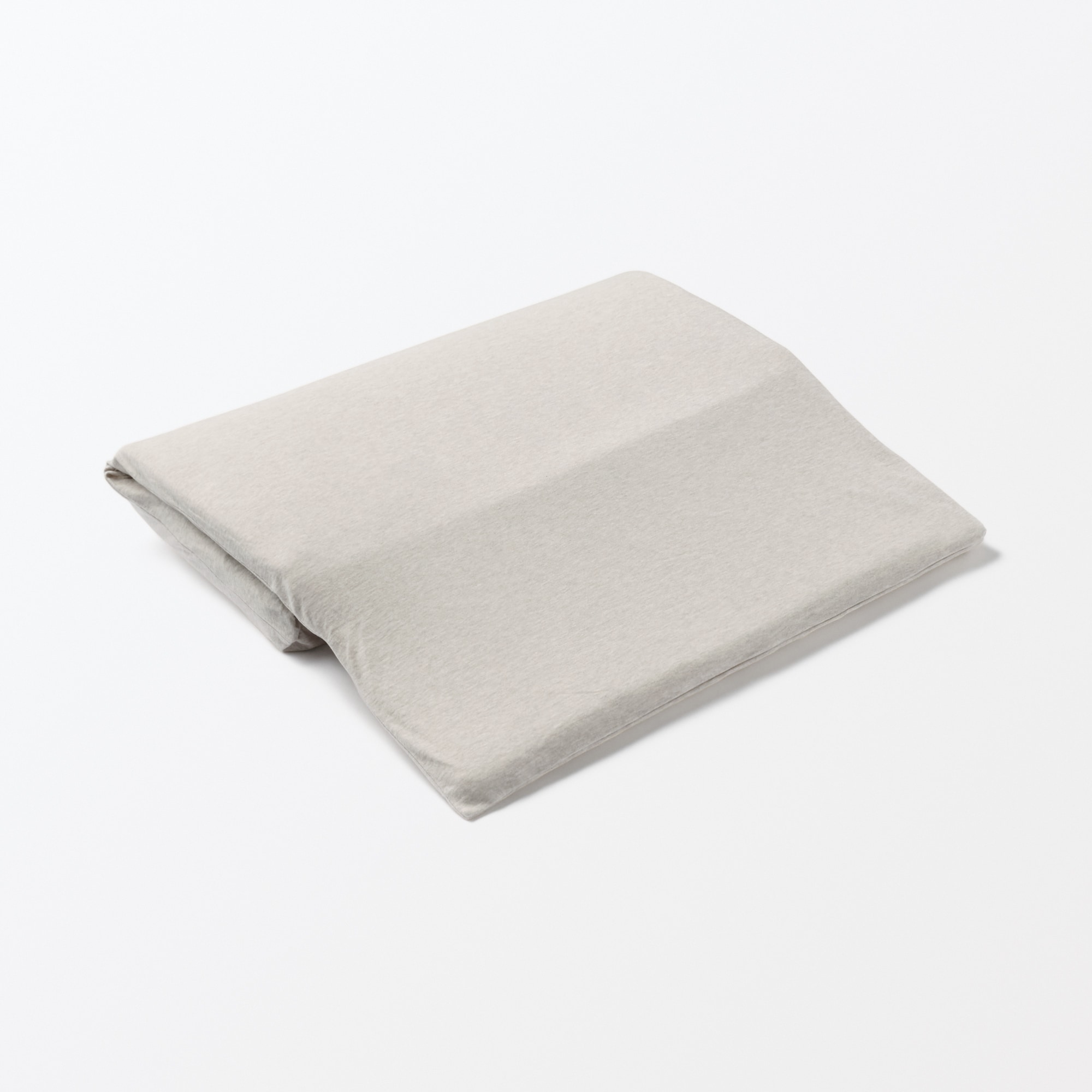 綿天竺　高さが調整できるまくら用カバー