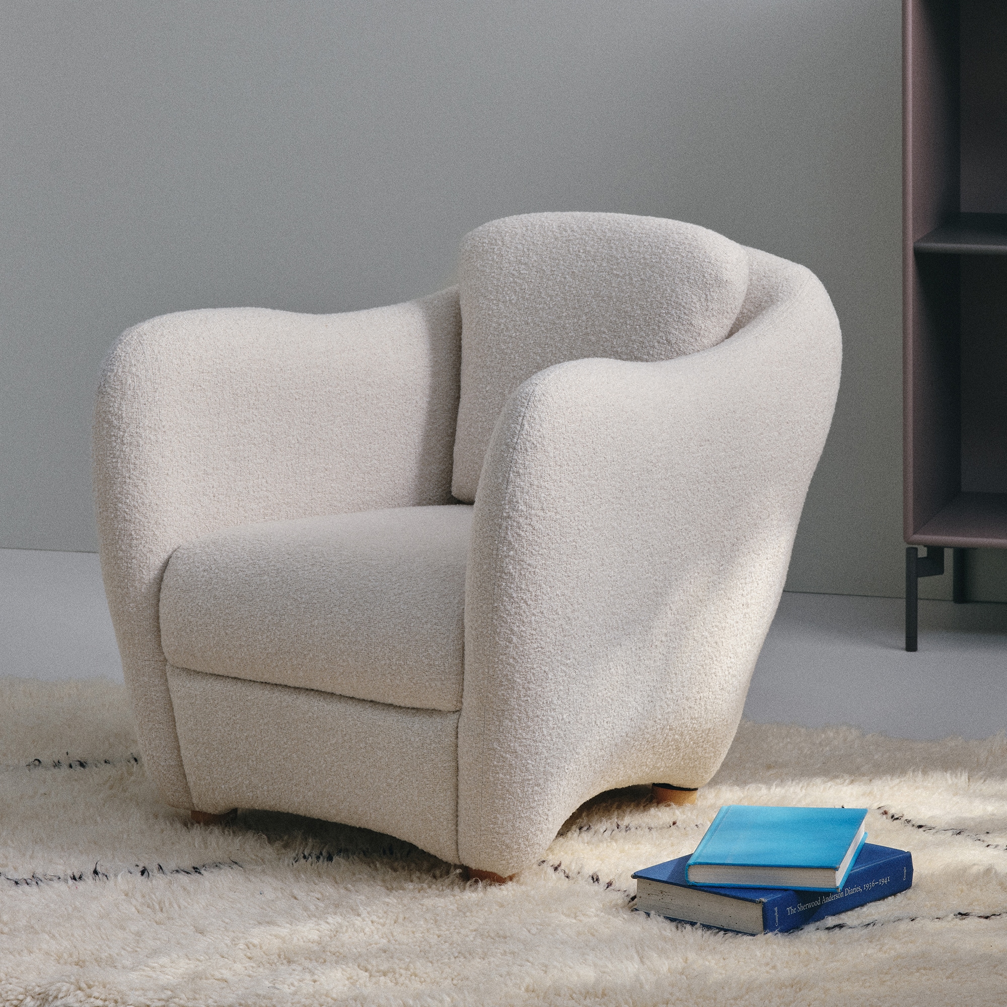 IDEE］MINI MILLER ARM CHAIR BOUCLE