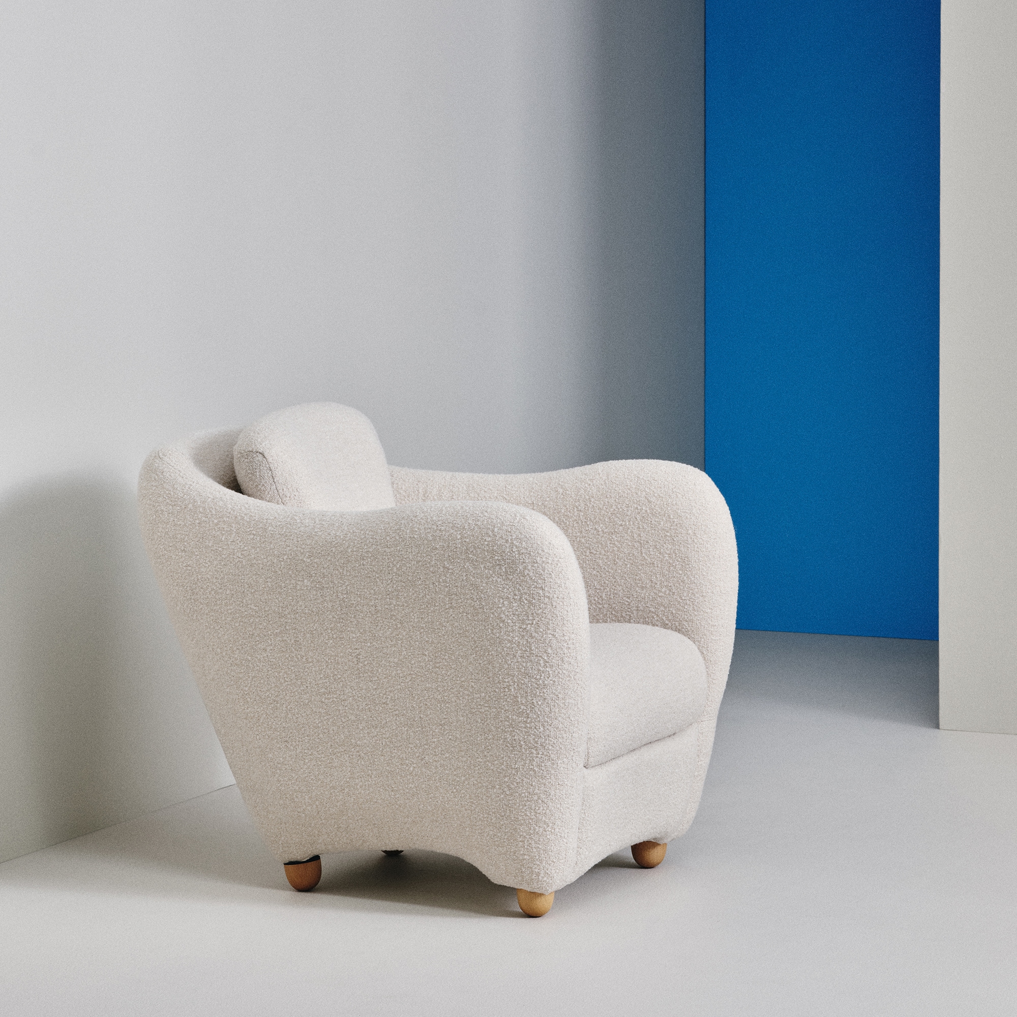IDEE］MINI MILLER ARM CHAIR BOUCLE