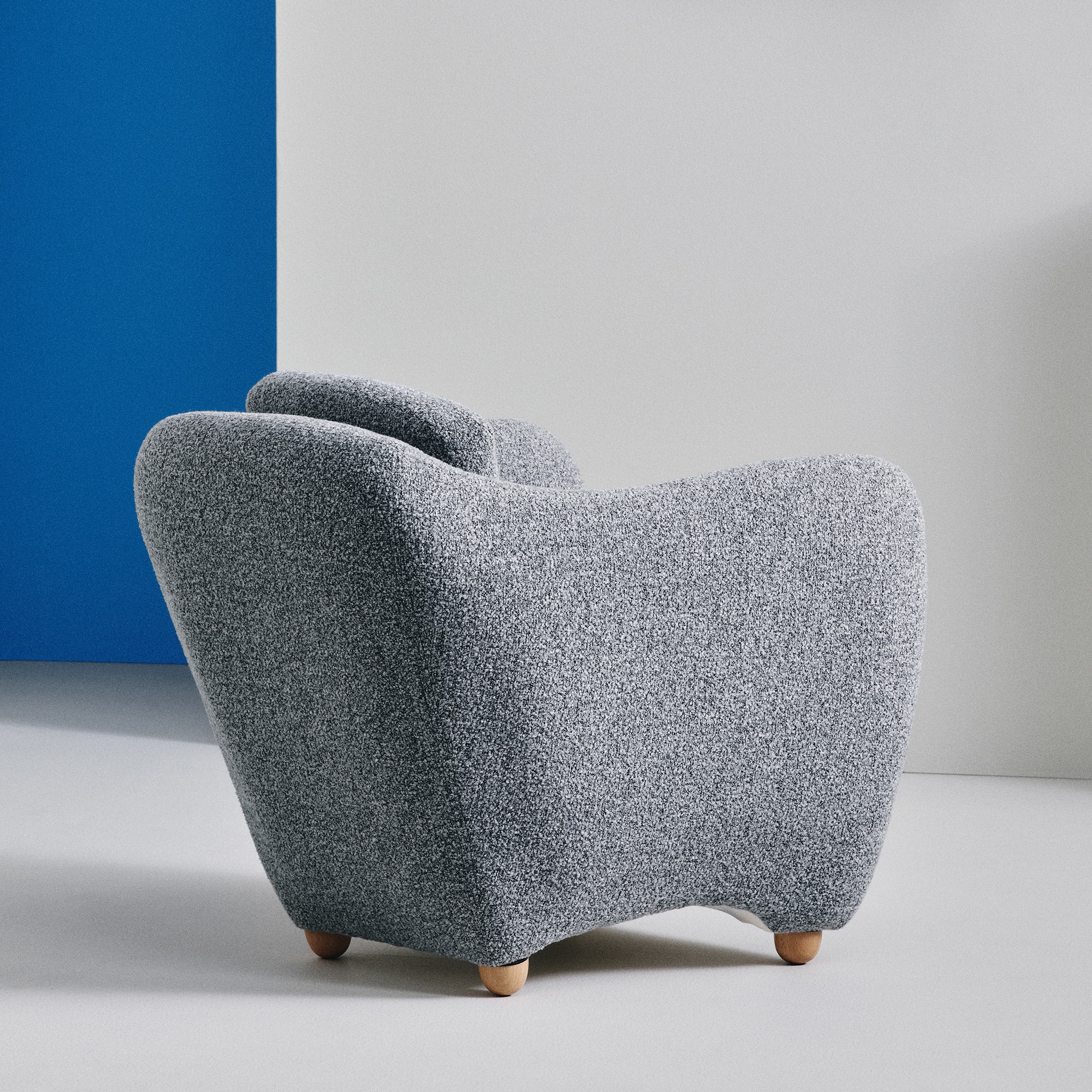 ［ＩＤＥＥ］ＭＩＮＩ　ＭＩＬＬＥＲ　ＡＲＭ　ＣＨＡＩＲ　ＢＯＵＣＬＥ　ＧＲＡＹ