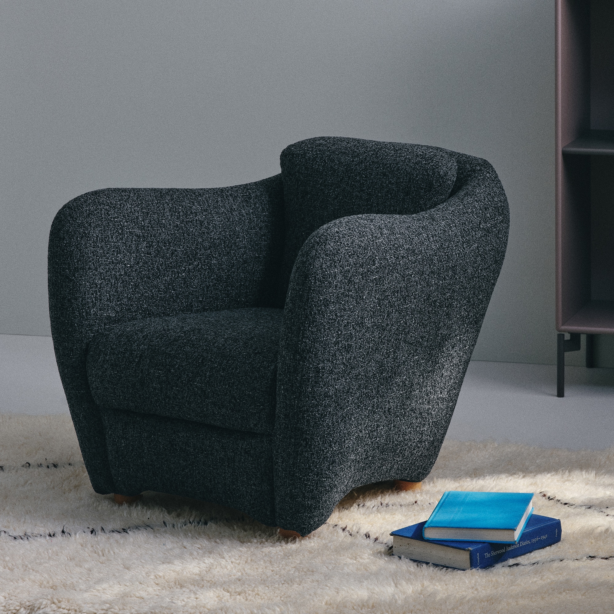 IDEE］MINI MILLER ARM CHAIR BOUCLE