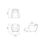 ［ＩＤＥＥ］ＭＩＮＩ　ＭＩＬＬＥＲ　ＡＲＭ　ＣＨＡＩＲ　ＢＯＵＣＬＥ　ＢＬＡＣＫ