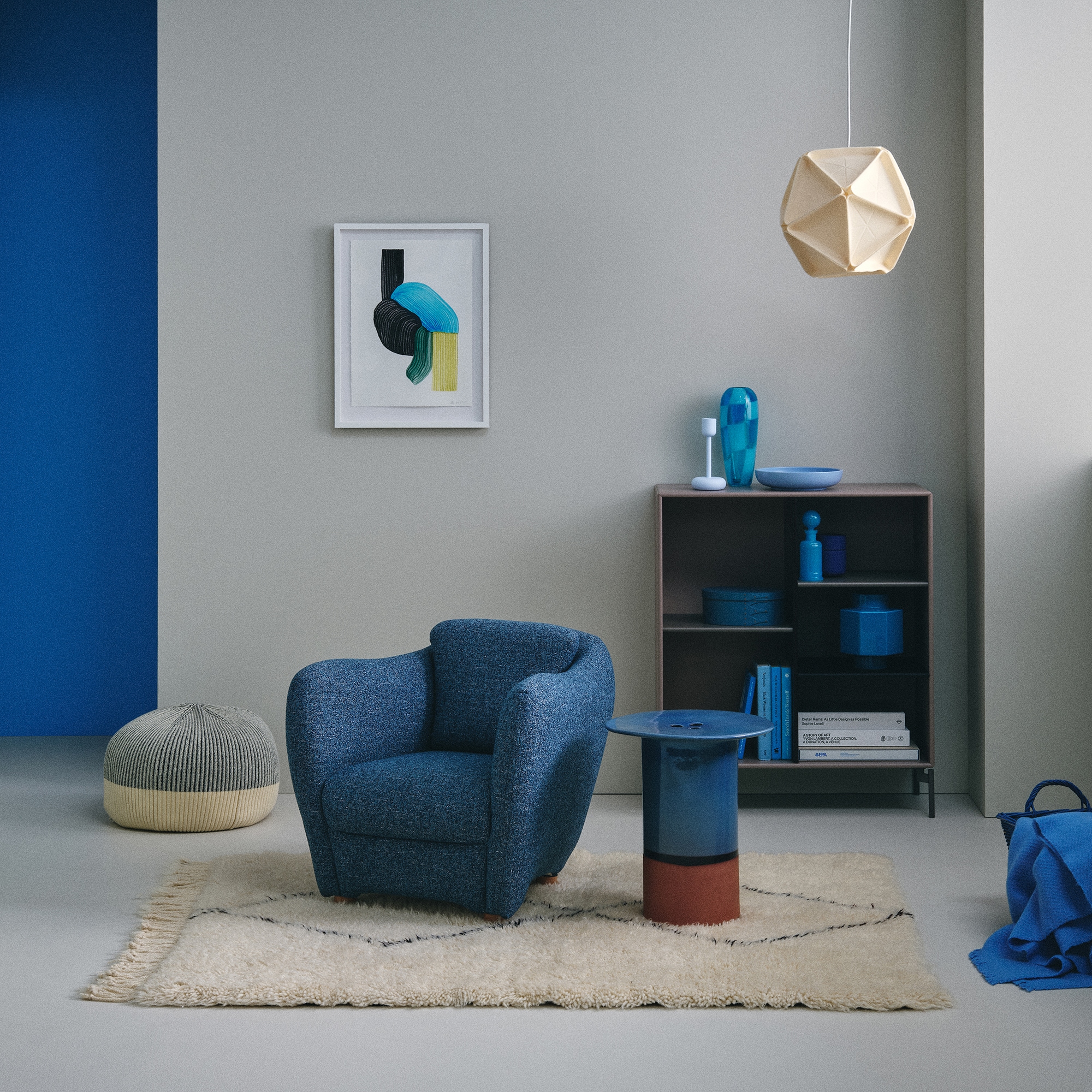 ［ＩＤＥＥ］ＭＩＮＩ　ＭＩＬＬＥＲ　ＡＲＭ　ＣＨＡＩＲ　ＢＯＵＣＬＥ　ＢＬＵＥ