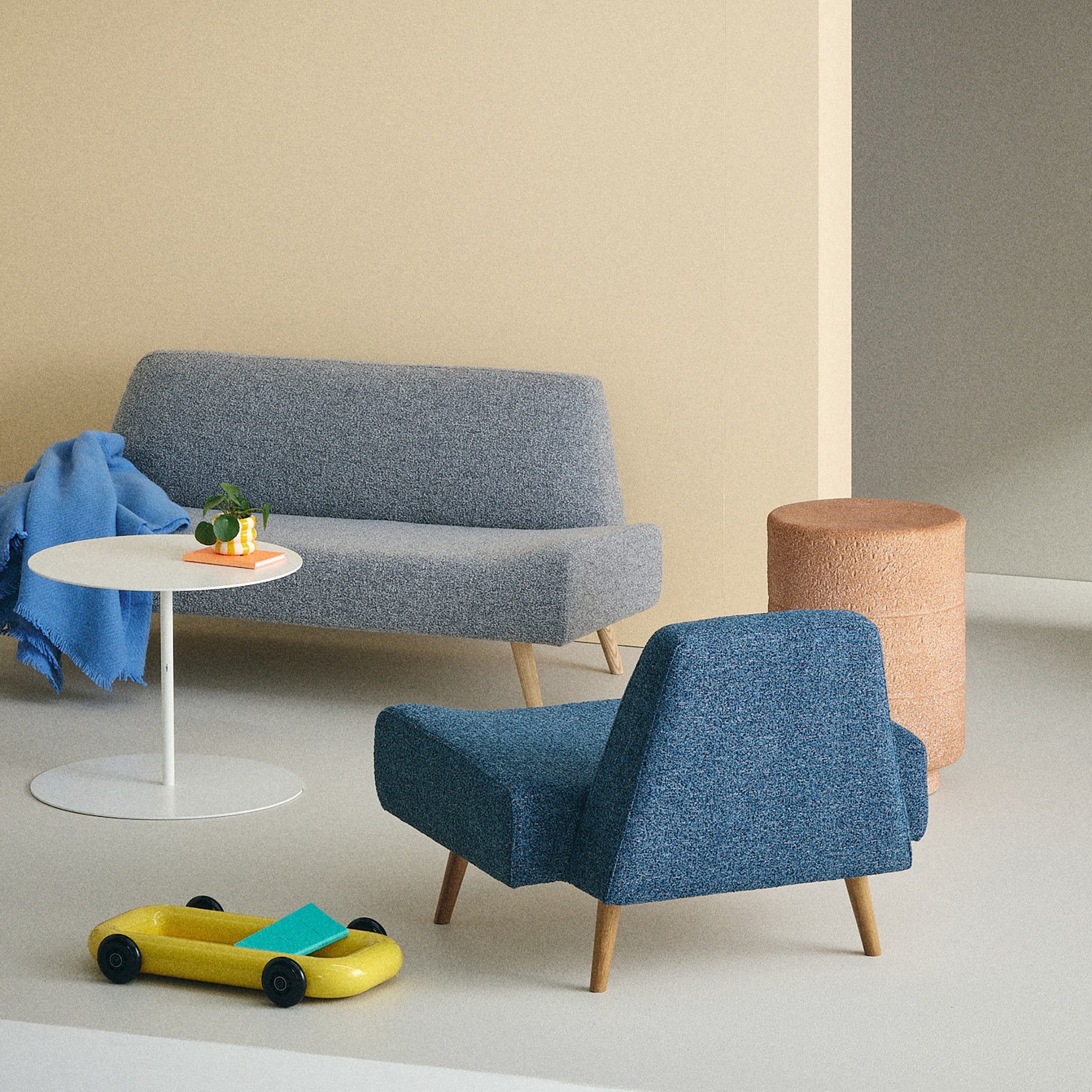 IDEE］AO SOFA （1） BOUCLE BLUE | 無印良品