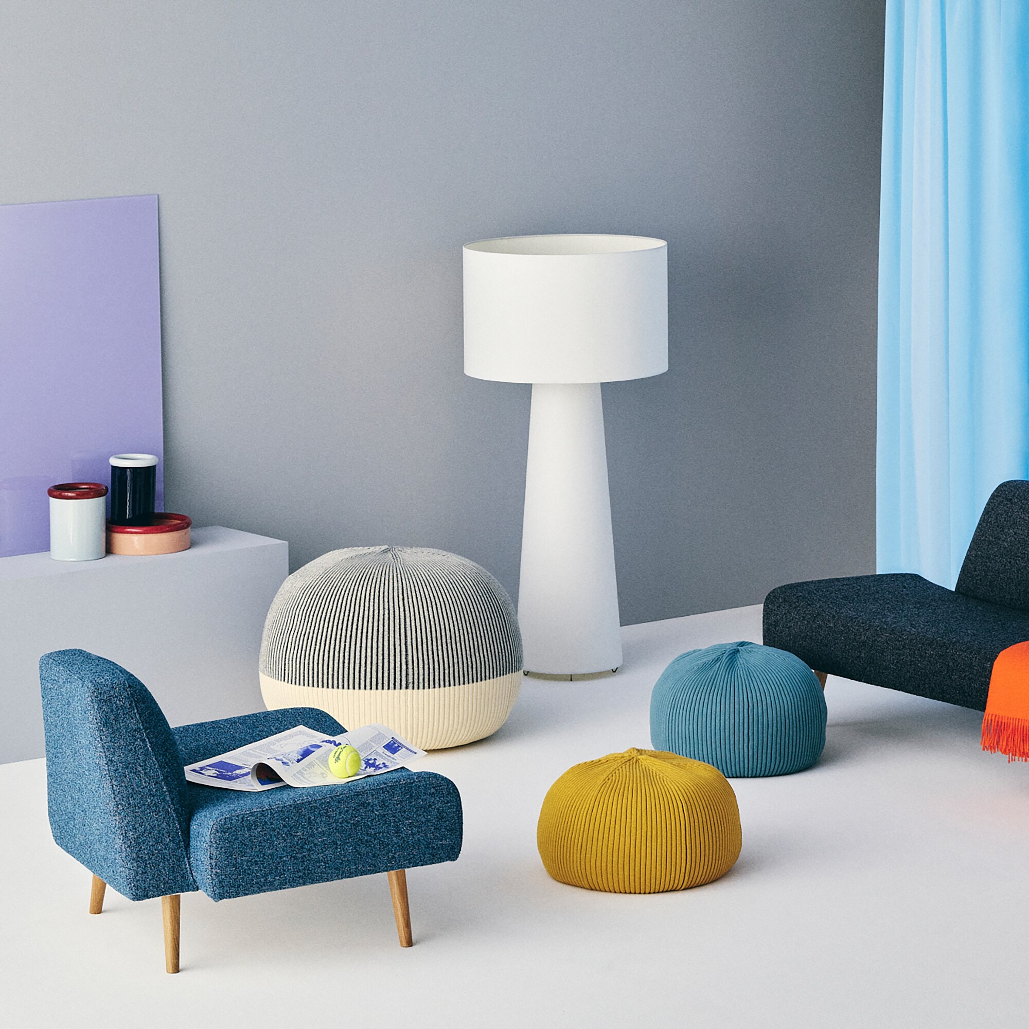 IDEE］AO SOFA （1） BOUCLE BLUE | 無印良品