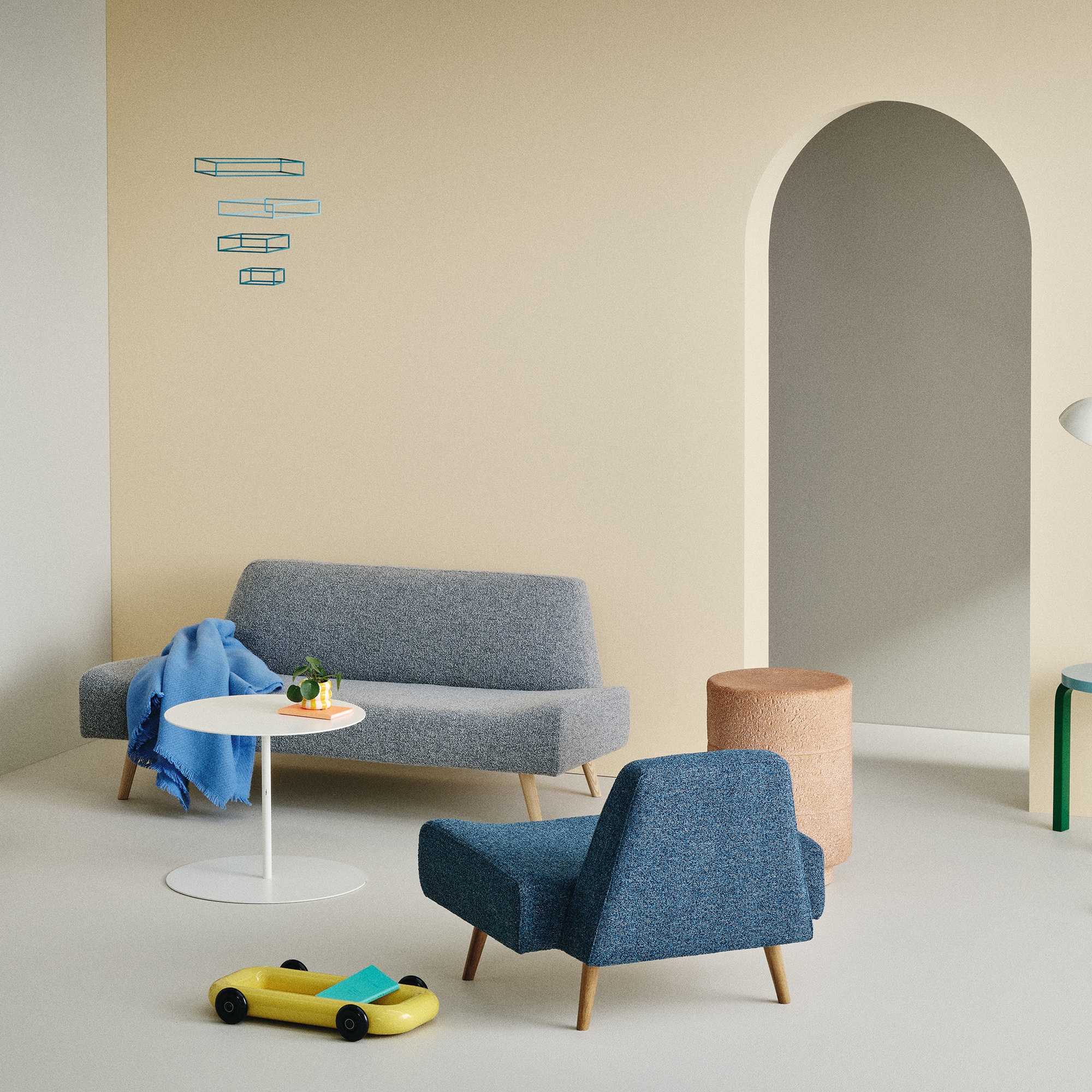 IDEE］AO SOFA （2） BOUCLE GRAY | 無印良品