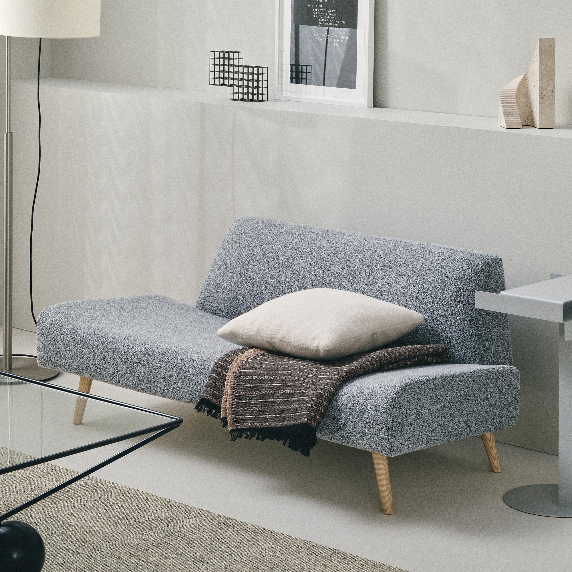 IDEE］AO SOFA （2） BOUCLE GRAY | 無印良品