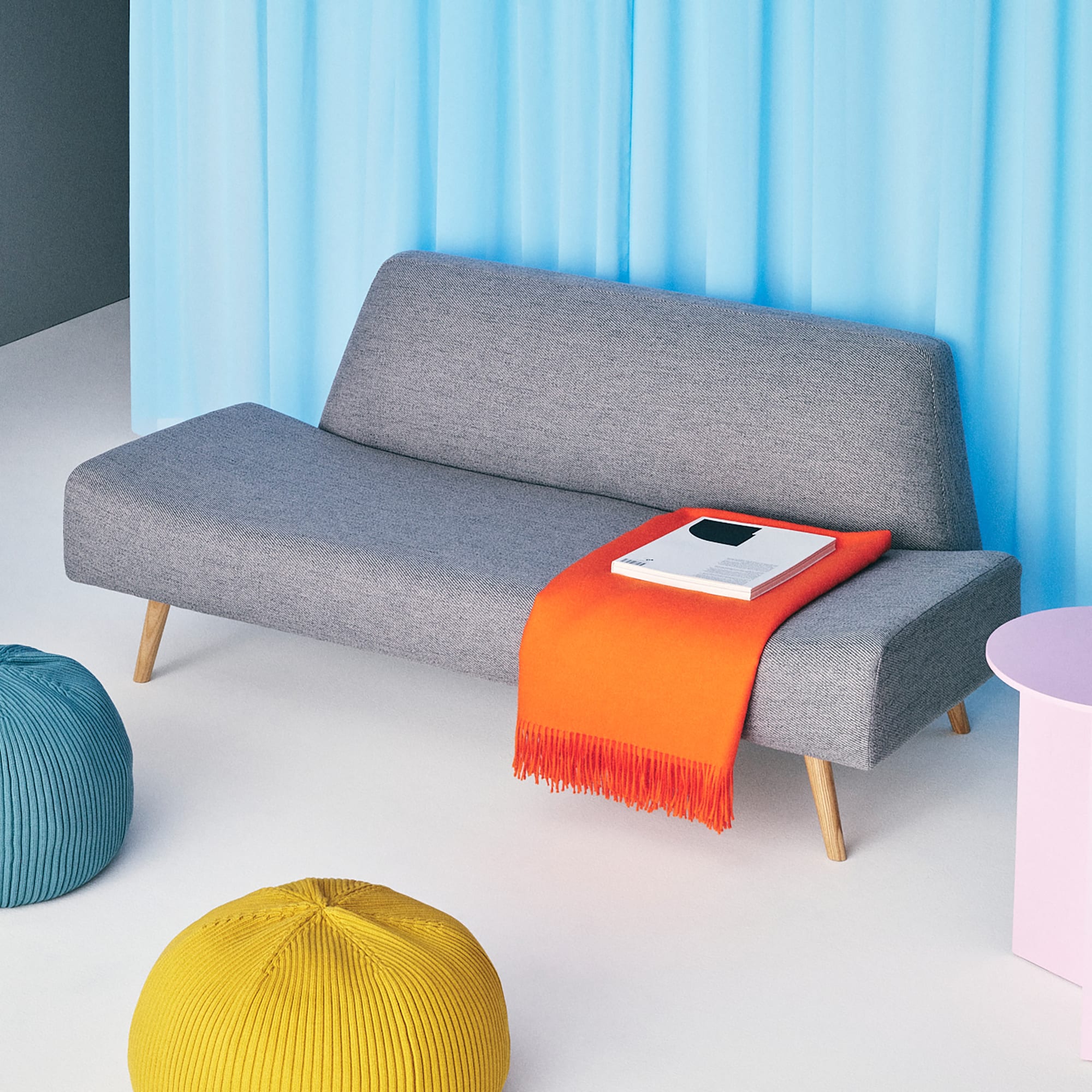 ［ＩＤＥＥ］ＡＯ　ＳＯＦＡ　（２）　ＢＯＵＣＬＥ　ＧＲＡＹ