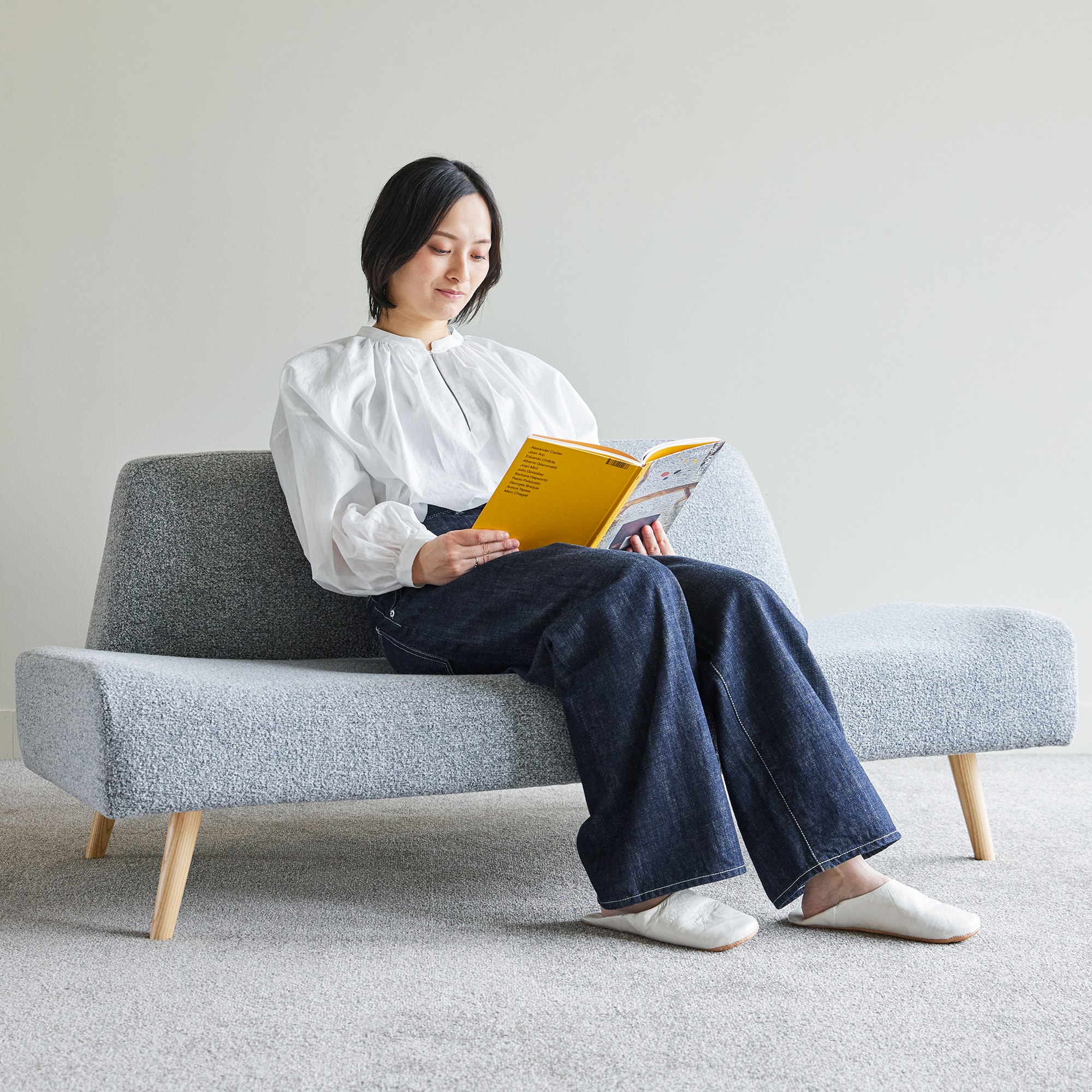 IDEE］AO SOFA （2） BOUCLE BLACK | 無印良品