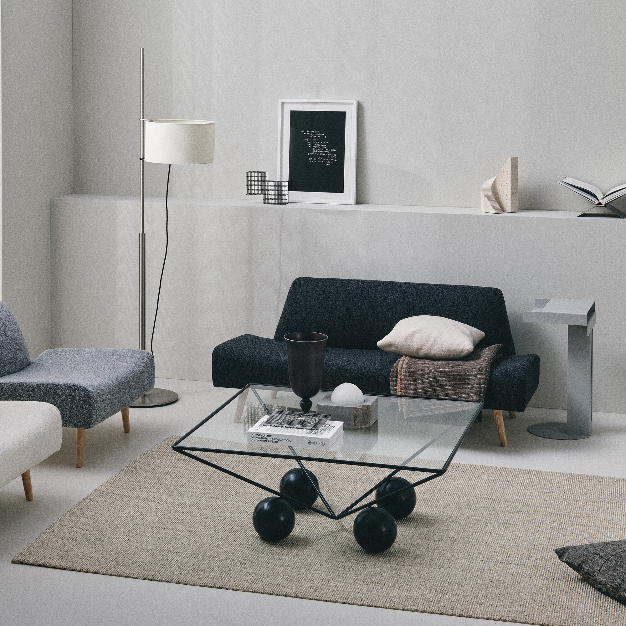 IDEE］AO SOFA （2） BOUCLE BLACK | 無印良品