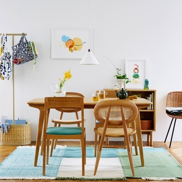 MUJI 無印良品　Iki dining table 1400 IDEE］IKI DINING TABLE 1400 | 無印良品