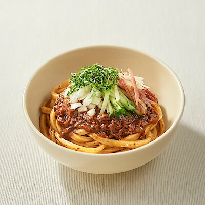 【４月上旬発売予定】麺にあえる　刻み生姜の肉味噌だれ　９０ｇ（１人前）