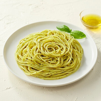 【４月下旬発売予定】【２人前】あえるだけのパスタソース　手摘みバジル　２８ｇ×２