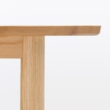オーク材テーブル　直径１１０ｃｍ
