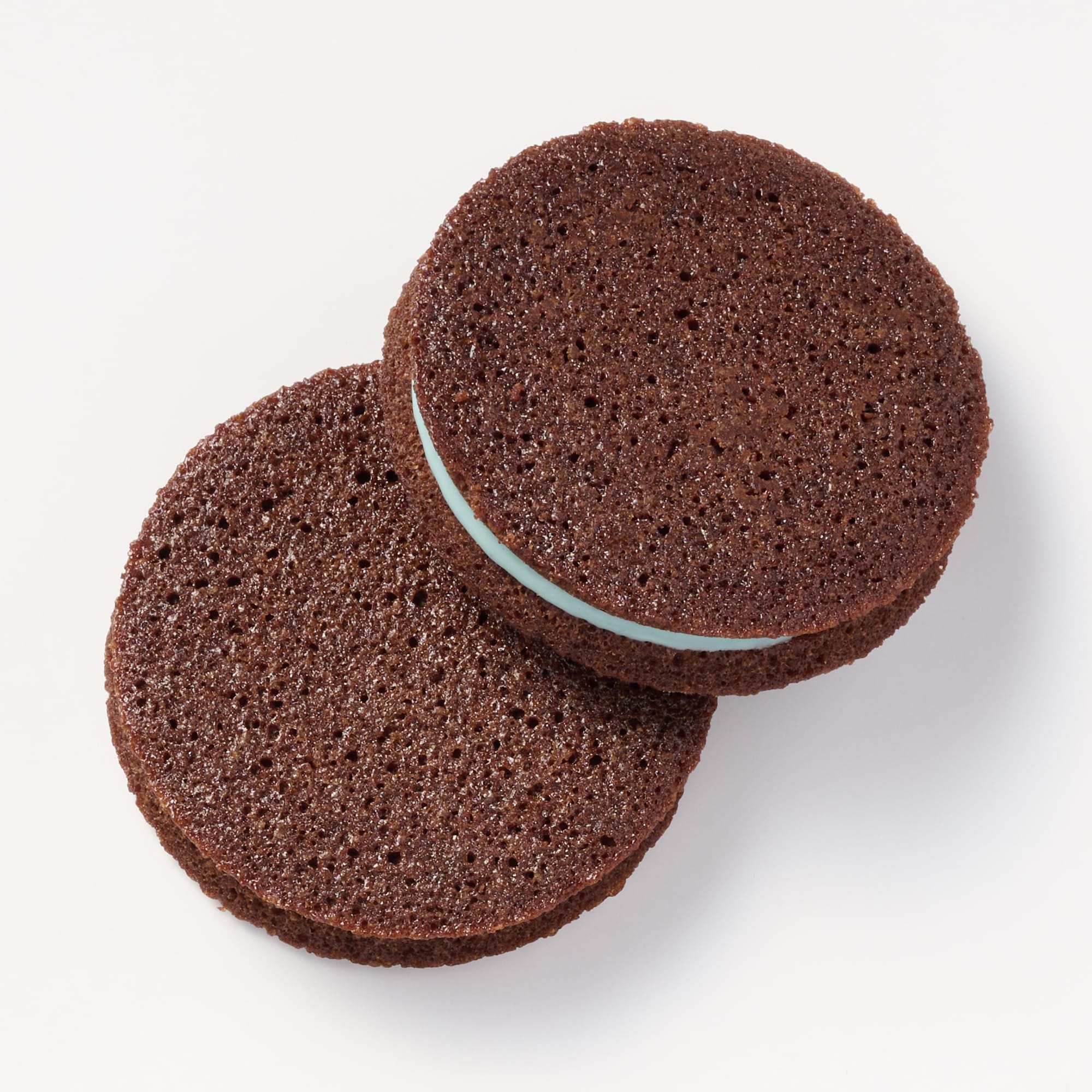 チョコミントのチュイルサンド