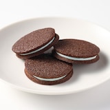 チョコミントのチュイルサンド